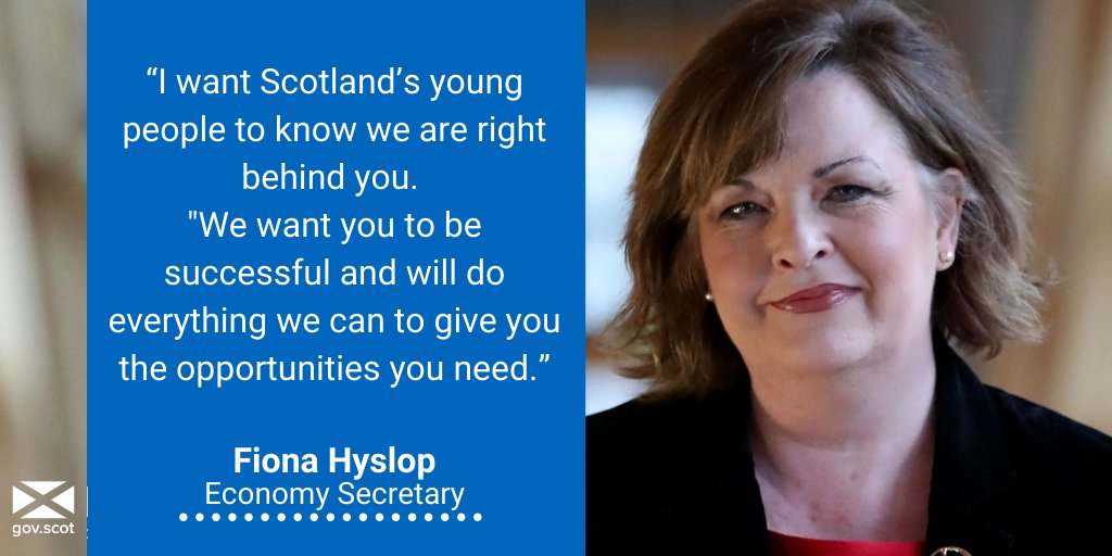 Image of Fiona Hyslop with message