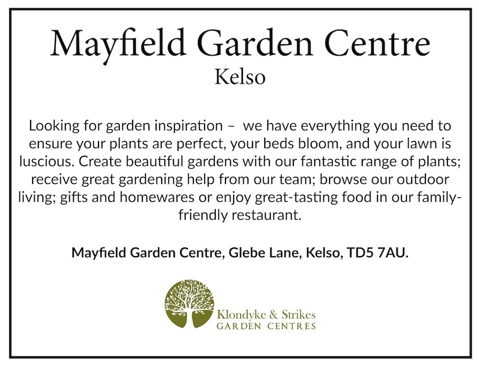 Mayfield Garden Centre Sponsor